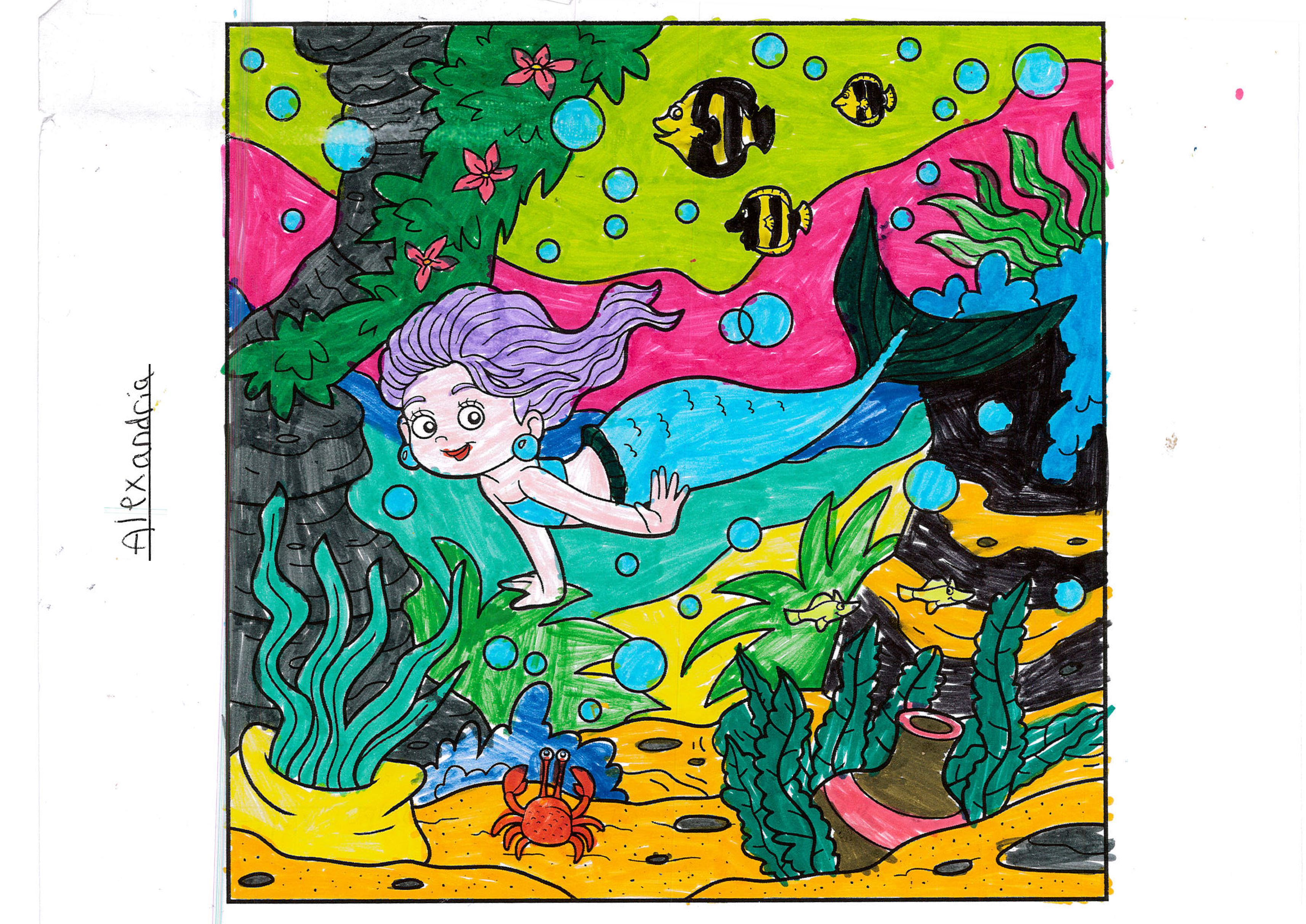 finished colored page 15
